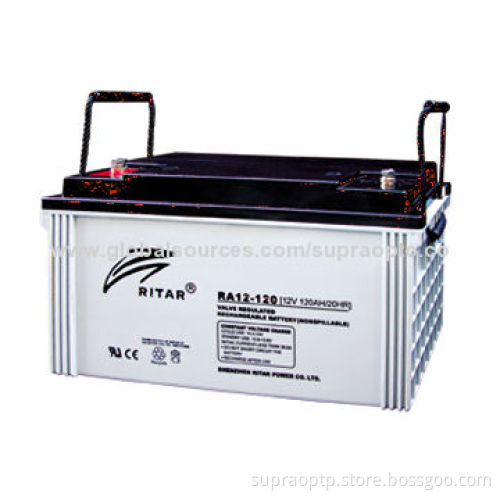 12V/134Ah Valve Regulated Lead-acid Battery for Solar, UPS and EPS/Power Station/Telecom/LED LightsNew